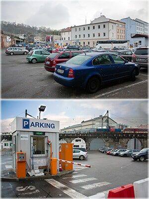 Parking Florenc Dolní nádraží Parking Florenc Dolní nádraží